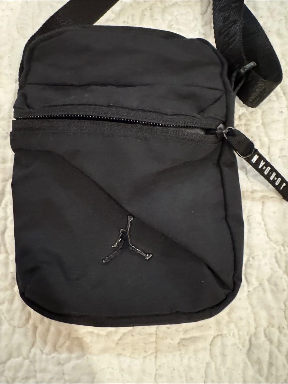 Jordan Black Mini Crossbody Belt Bag with Jumpman